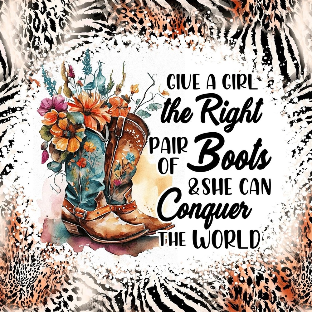 The right pair of boots 20 oz tumbler